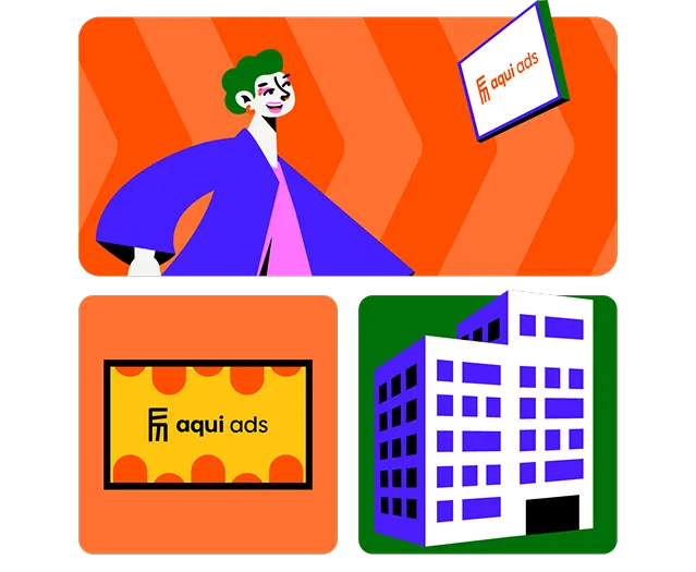 Exemplo de campanha publicitária